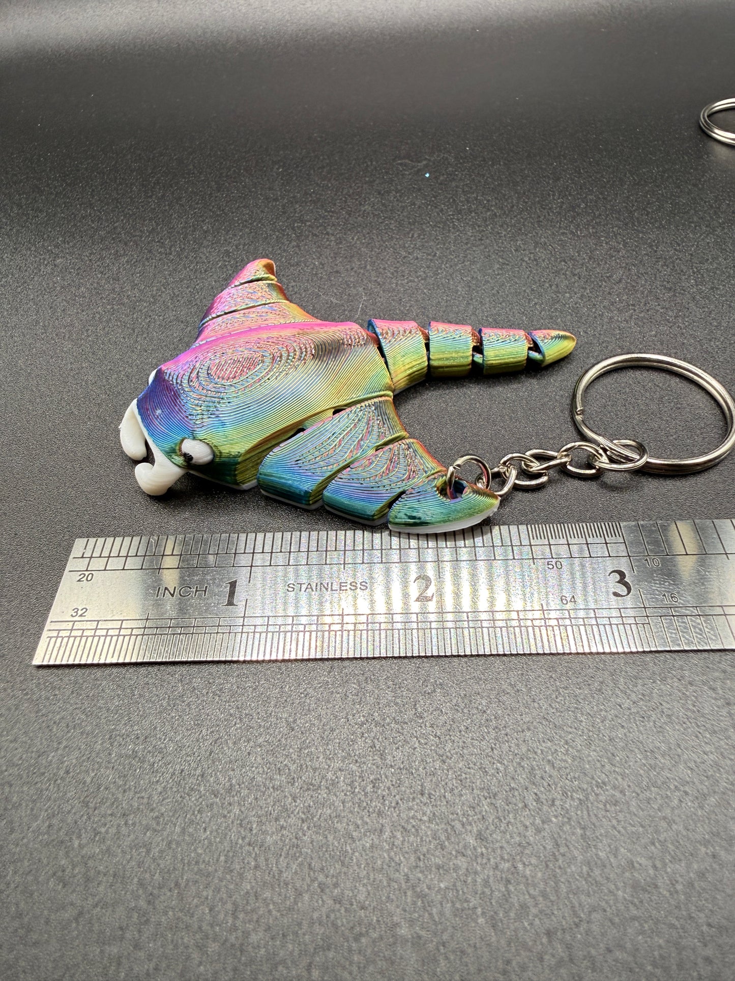 Manta Ray Bag Charms