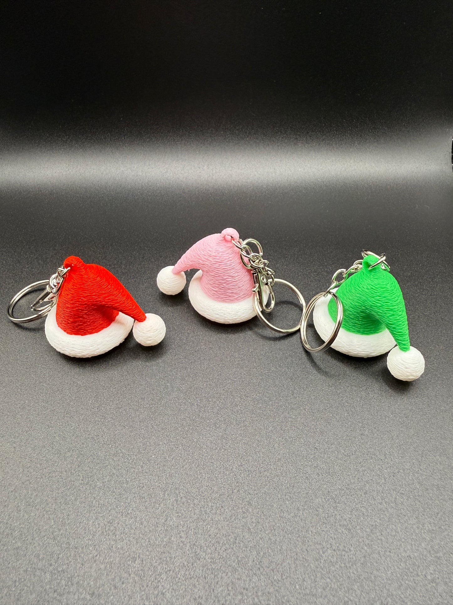 Santa Hat Bag Charms