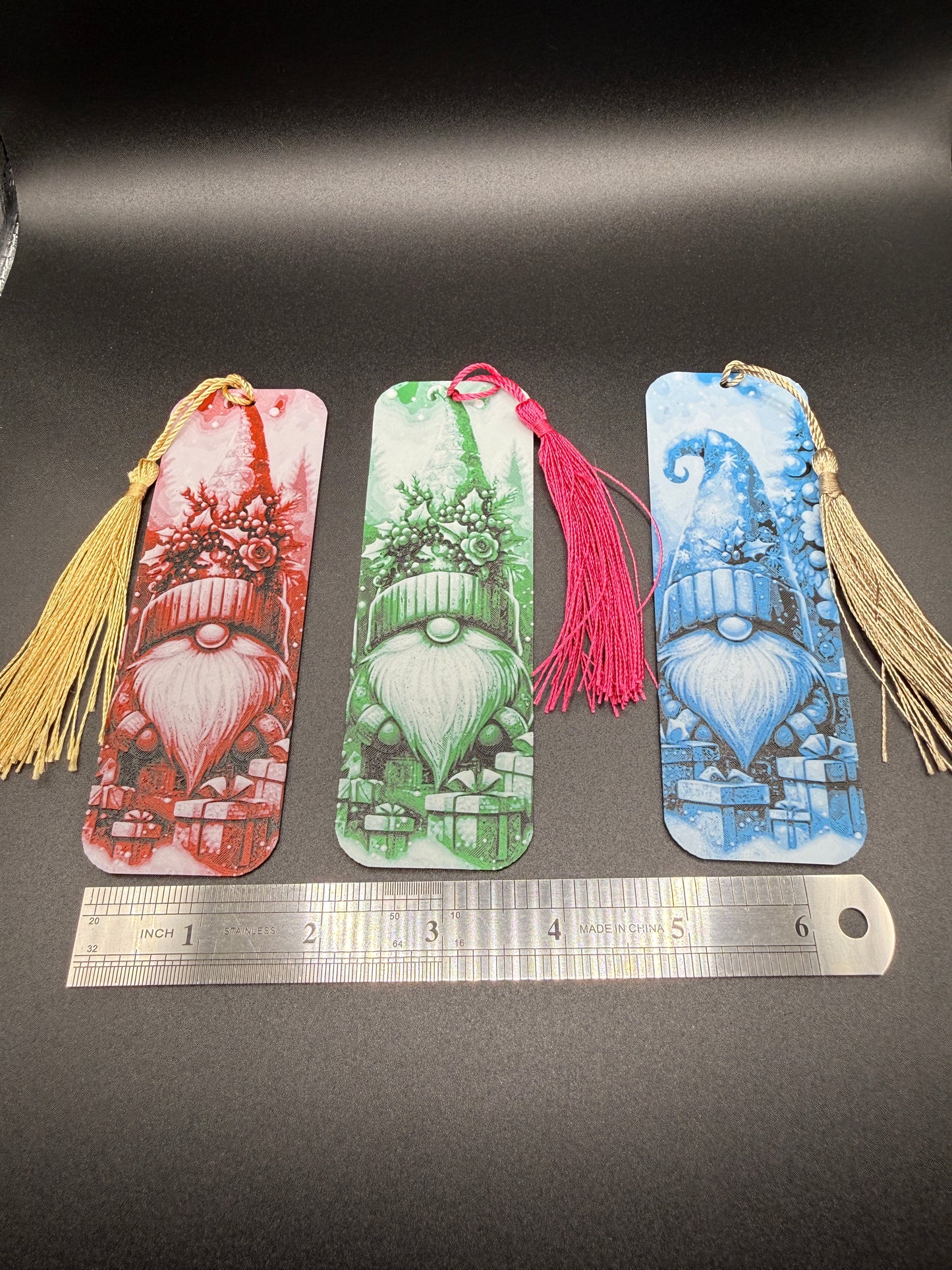 Christmas Gnome Bookmarks